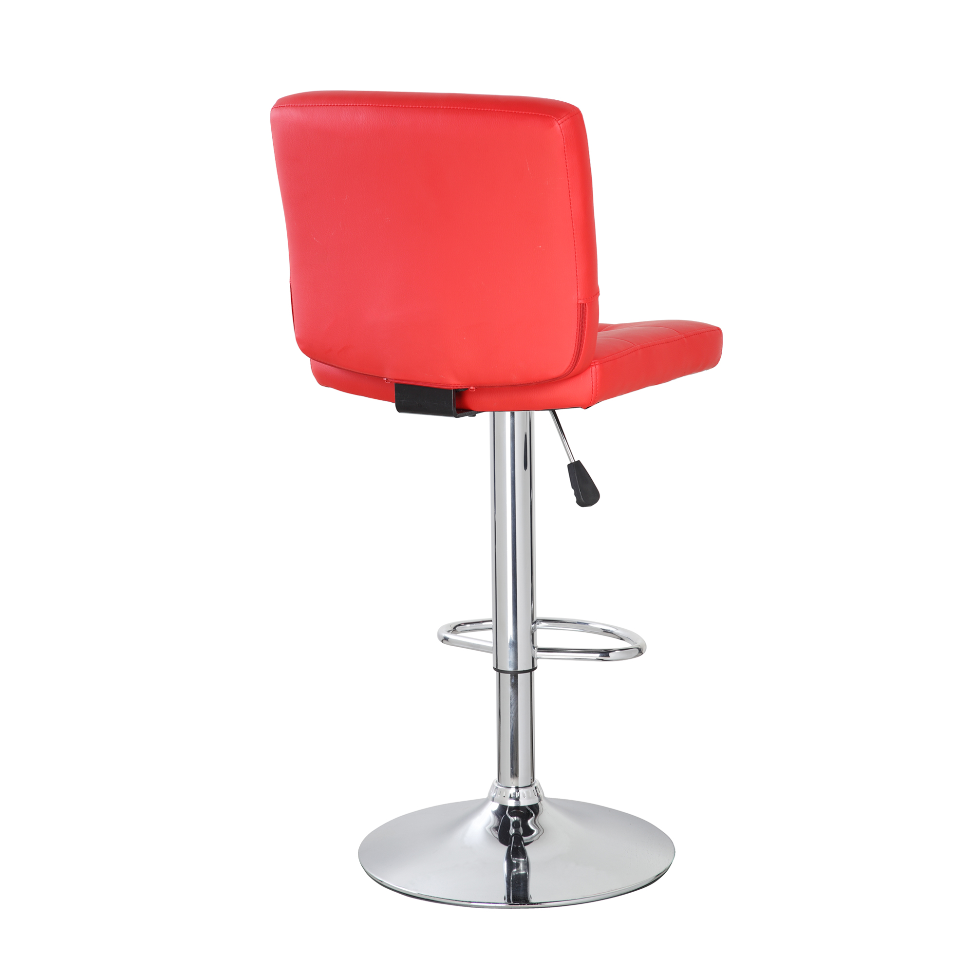 Square Bar Stool with Chrome Footrest (5069PK)