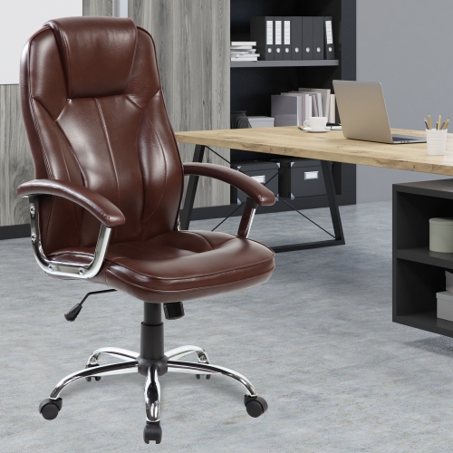 Us 196 Faux Leather Office Chairs 9131 Gr Buy Office Desk