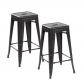 Modern Metal Dining Chairs 4pc (3001-30-ABB)