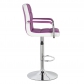 Modern Square Shape Swivel chair (5012F-BRWH)