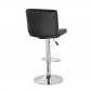 Square Bar Stool with Chrome Footrest (5069-PK)