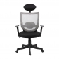 Breathable Mesh Swivel Chair  (8032-BK)