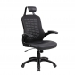Mesh Back Office Chair PU Seat (8116-BK)